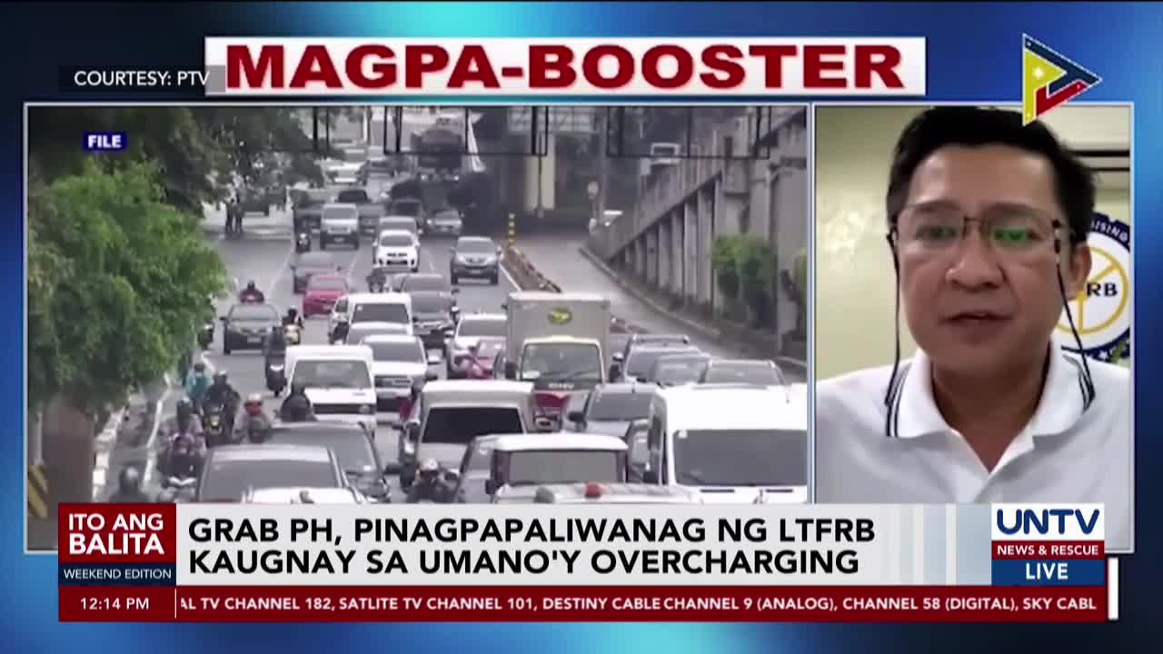 Grab PH, pinagpapaliwanag ng LTFRB kaugnay ng umano’y overcharging