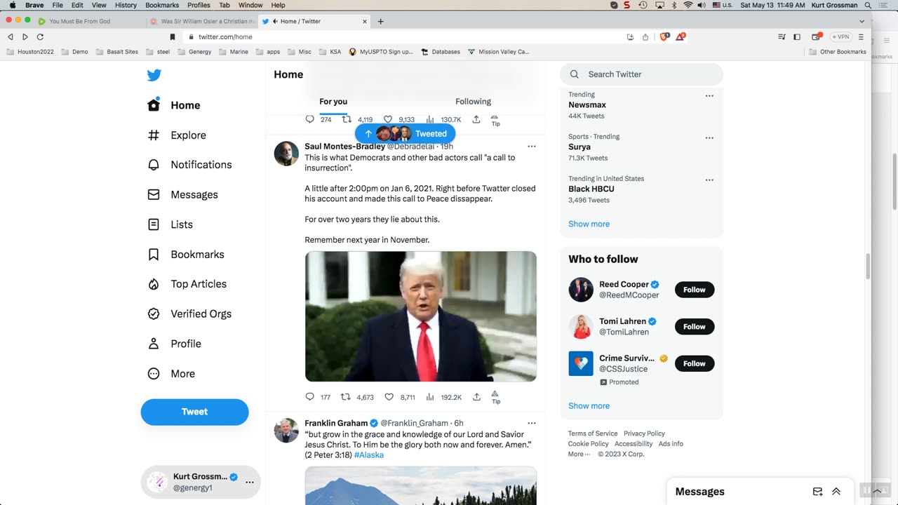 January 6 2021 Trump Says Go Home In Peace