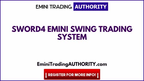 SWORD4 Emini Swing Trading System