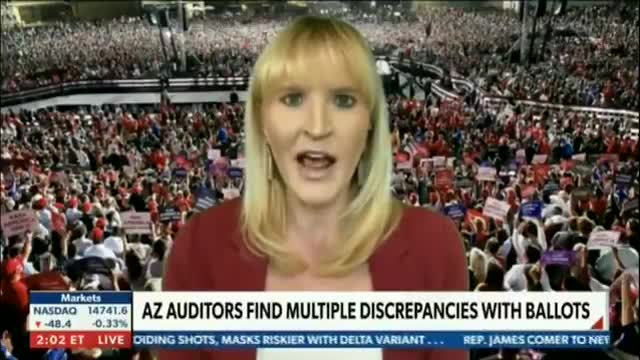 Trump Spox on AZ Audit: "Crime Was Committed on Nov. 3rd - This Is a Fraud"