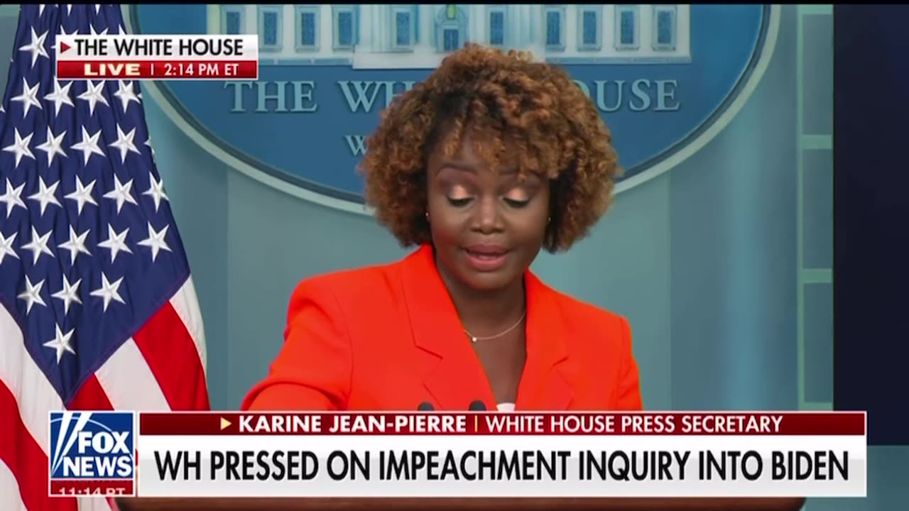 The so-called #Whitehouse "Press Secretary" is in a total state of denial.