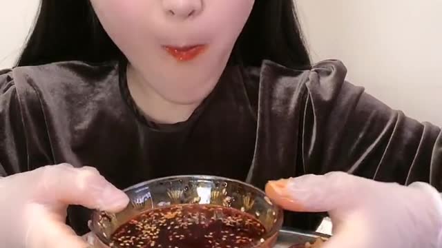 ASMR eating Spicy Seafood 🔥🔥🔥