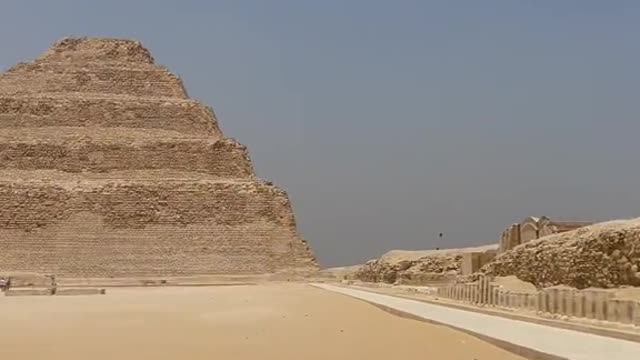 Let's see the oldest pyramidStep Pyramid of Djoser