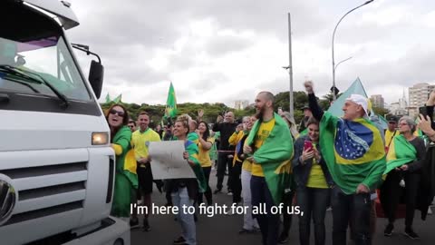 'Brazil was stolen': the Bolsonaro supporters who refuse to accept election result