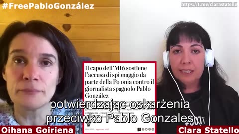 Pablo Gonzalez w polskim więzieniu - wywiad z żoną Oihaną Goirieną (Napisy PL)