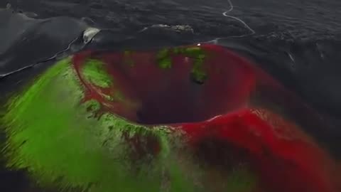 Mystical Apple Crater, nature’s hidden wonder in Iceland!