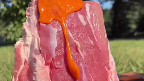 Replying to @.. THOR’S HAMMER 🌋 #bbq #grilling #lowandslow