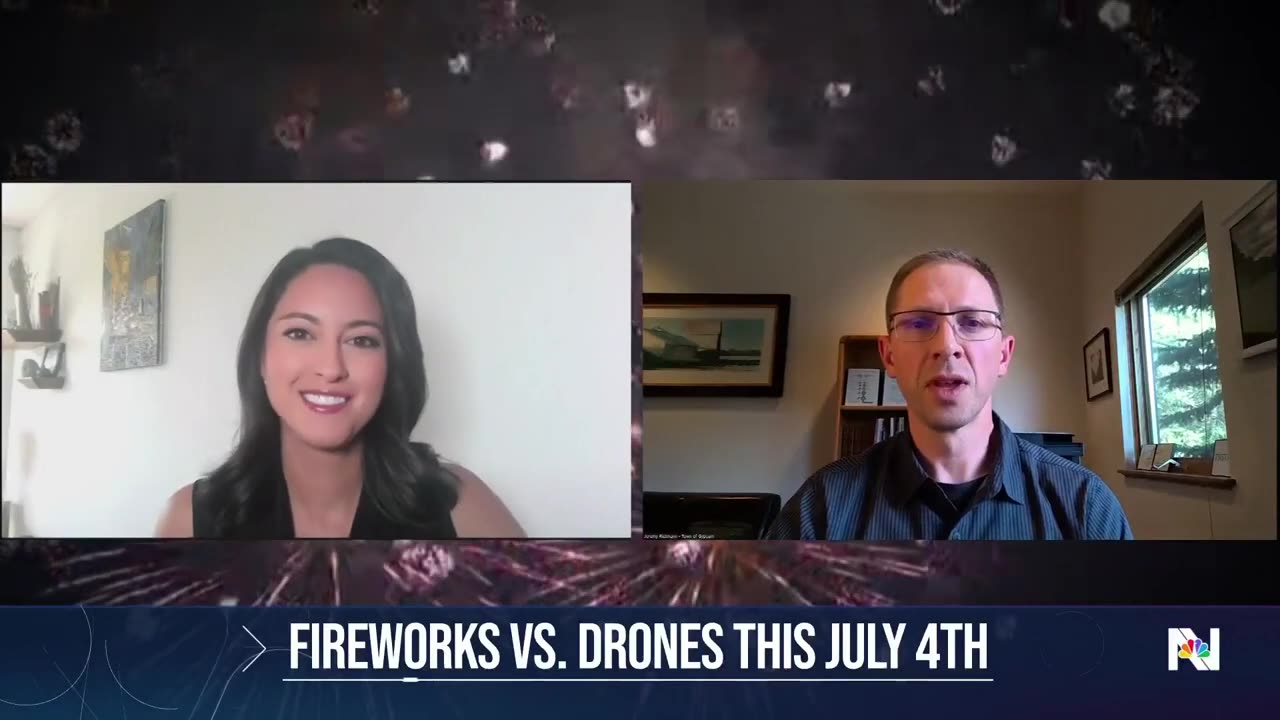 Towns across America are ditching drones for fireworks in a patriotic battle for the sky