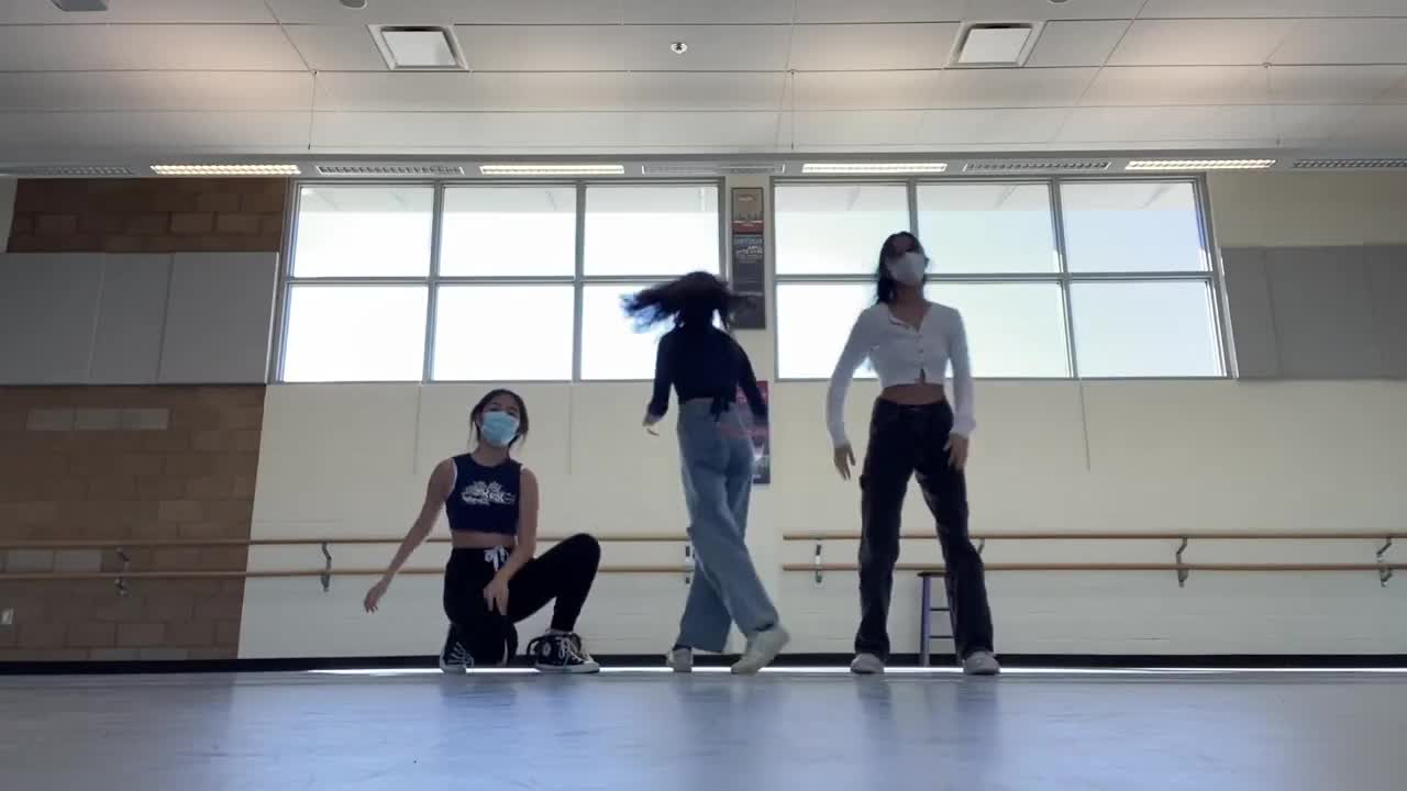 Student Choreo In Progress for Spring Concert 02.04.22