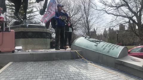 The Lord's prayer at the start of the WorldWide Freedom March 11.5, April 1, 2023