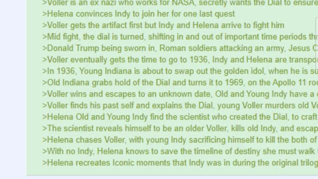 Indiana jones dial of destiny plot leaks