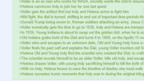 Indiana jones dial of destiny plot leaks