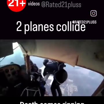 Two plane in the air
