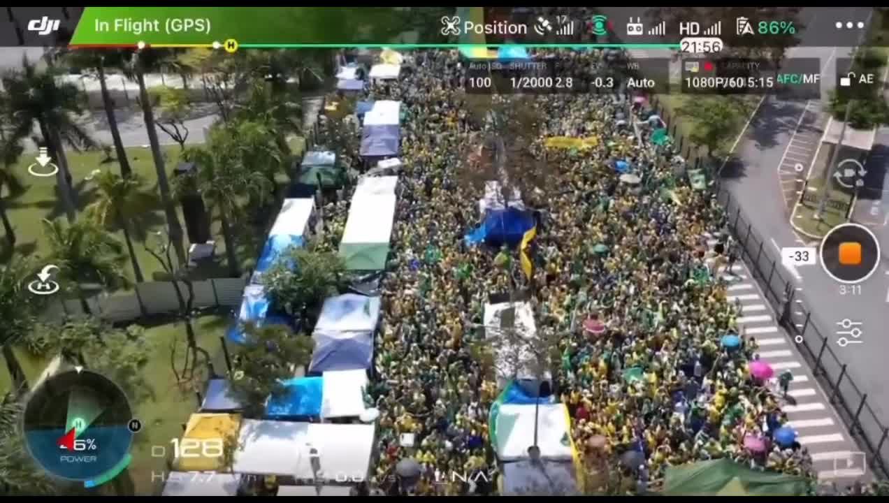 Manifestação pelo Brasil no dia 15 de novembro