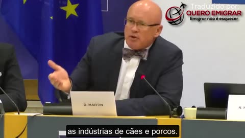 Dr. David Martin no Parlamento Europeu (Português)