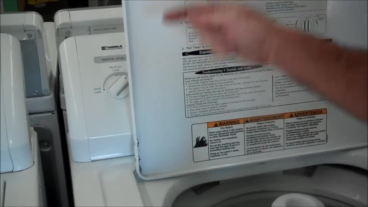 How To: DIY Kenmore washer lid switch fix - new style lid switch quick fix, no tools required