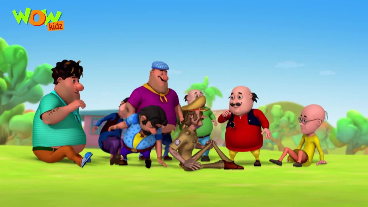 John बना Inspector Chingum - Hindi Cartoon - Kahani - Kahaniya - Motu Patlu Vs John