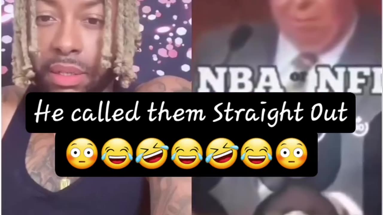 He called them straight out..