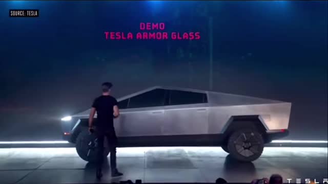 Tesla Cyber Truck Advert “GONE WRONG