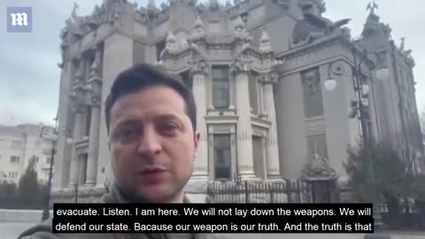 Ukraine on Russia_ President Zelensky vows to withstand Putin's invasion