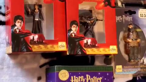 Quick Look: Harry Potter Ornaments!! #harrypottercollection #wizardingworld #christmas