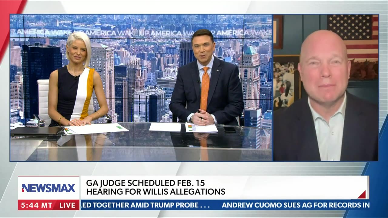 Matt Whitaker on Wake Up America - NewsmaxTV 01.20.2024