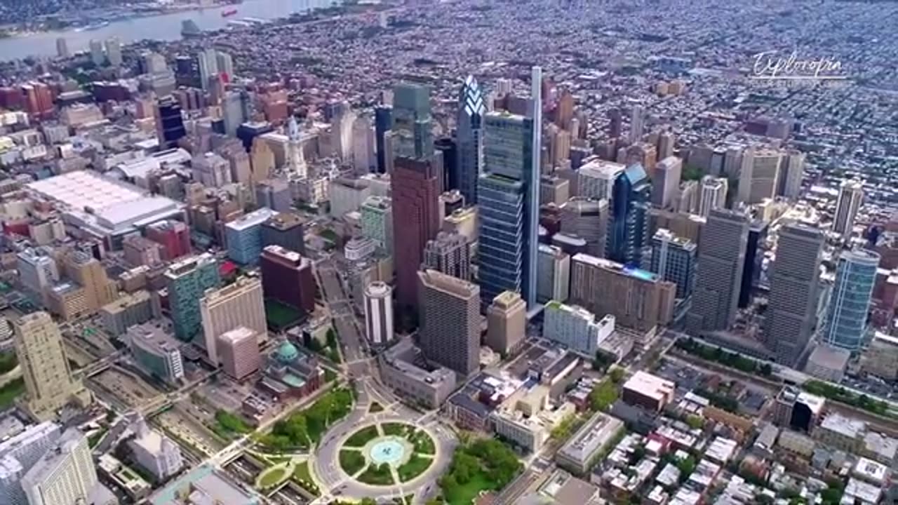 The City of United States of America in 8k ultra view