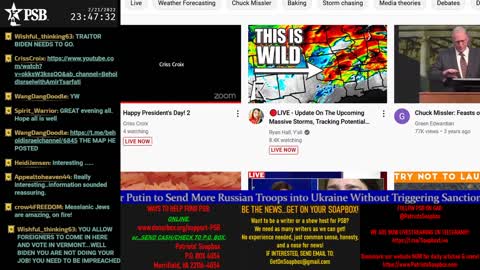 2022-02-21 23:00 EST - Crossing the Matrix: with Chris