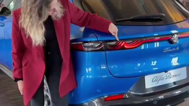 4_ Best light animation ever shorts jessicarmaniac Alfa Romeo Tonale Alfisti Italian car