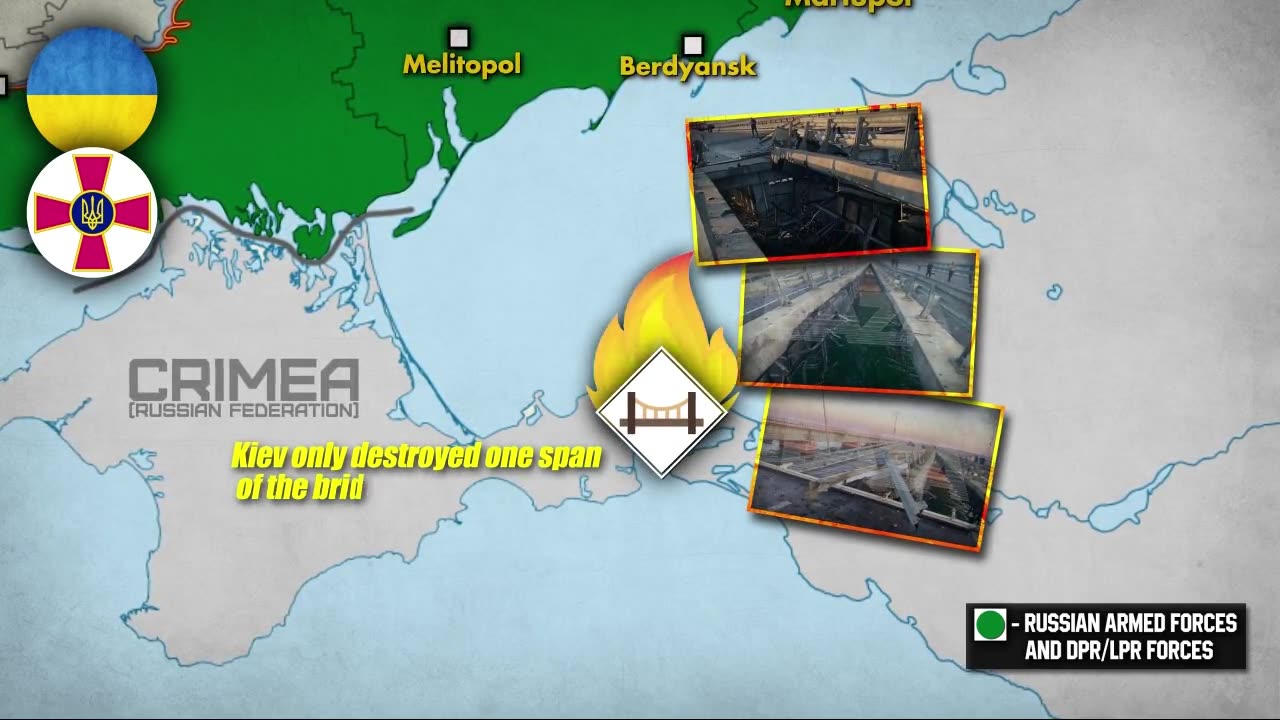 SHOW MUST GO ON: KIEV HIDES GRAIN DEFEAT WITH ATTACK ON CRIMEAN BRIDGE...