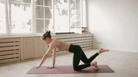 Beautiful fitness motivational