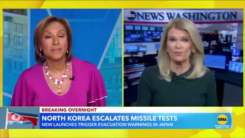 North Korean missile launches trigger evacuation warnings in Japan l GMA