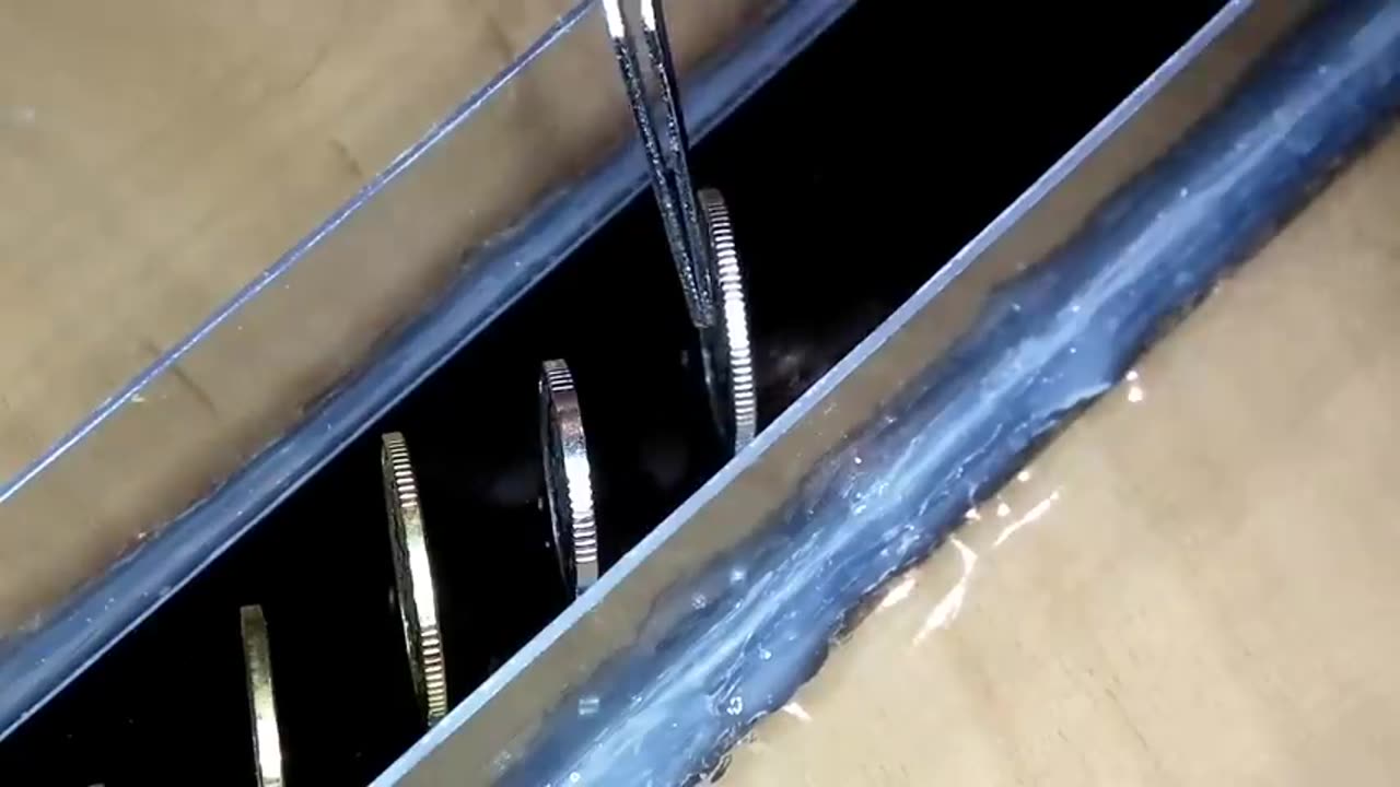 DIY. Coins in Epoxy Resin ART RESIN