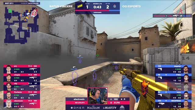 s1mple clean 4k Against OG