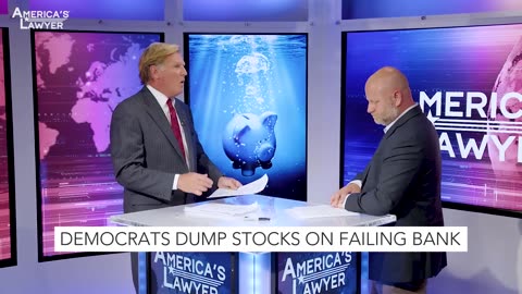 Congress Members Busted Dumping Bank Stocks Before Collapse