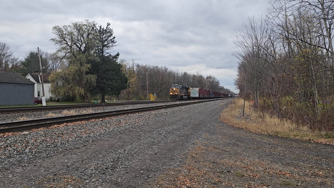 CSX Syracuse Subdivision MP282 Manifest & DPU