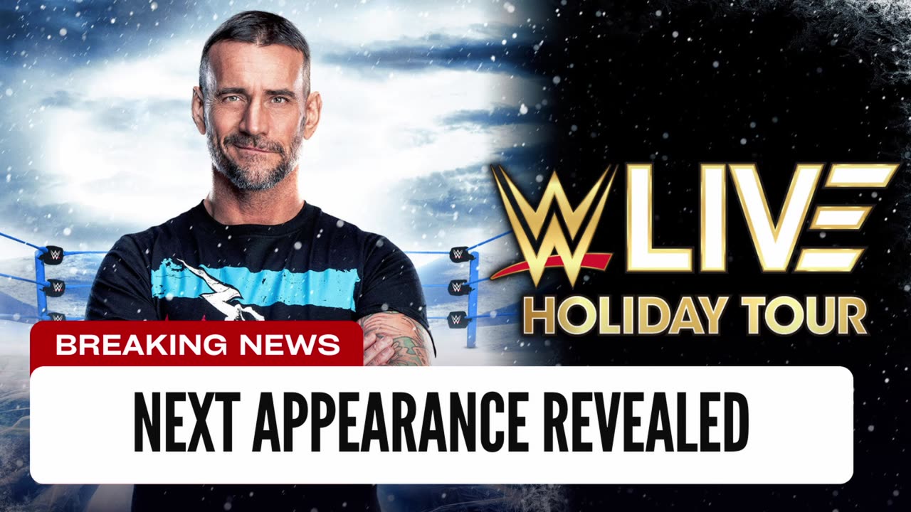 CM Punk Next Appearance Revealed