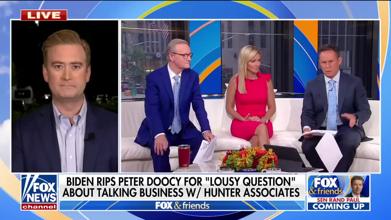 Peter Doocy- They do not want to talk about this