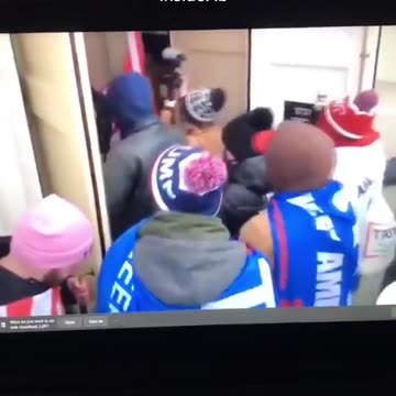 Why would the feds be escorting the “trespassers” into the federal building There’s no reason.