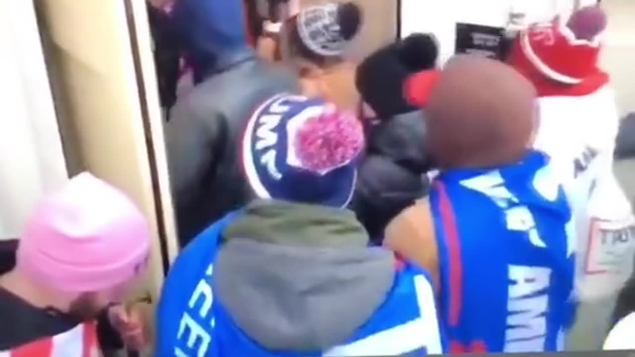 Why would the feds be escorting the “trespassers” into the federal building There’s no reason.