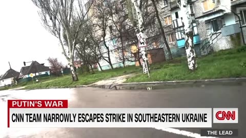 “See” the moment a CNN team “narrowly escapes” a “missile strike” in Ukraine. Does this Seem Fake?