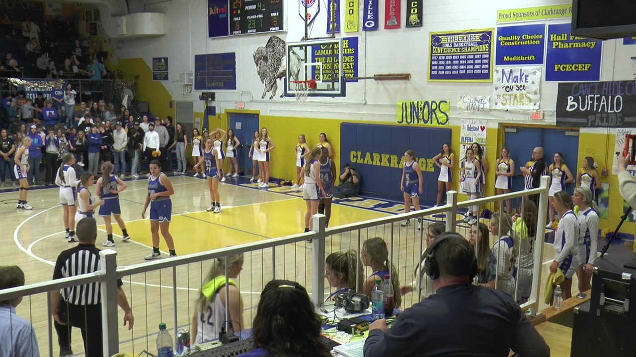 Clarkrange Highschool Girls Basketball 1/20/23