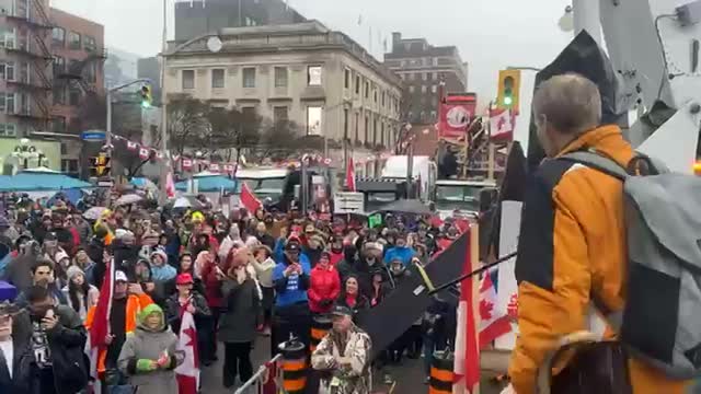 benita - Jericho March at Canada’s Parliament Thu, Feb 17