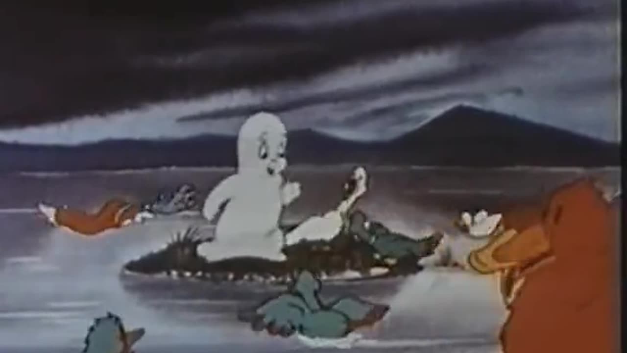 Spooky Adventures: Ghost Dad Teaches Duckling 🦆 | Heartwarming Cartoon for Kids 👻"