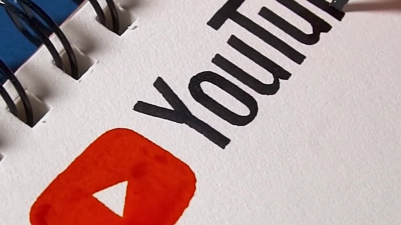 Lettering of youTube