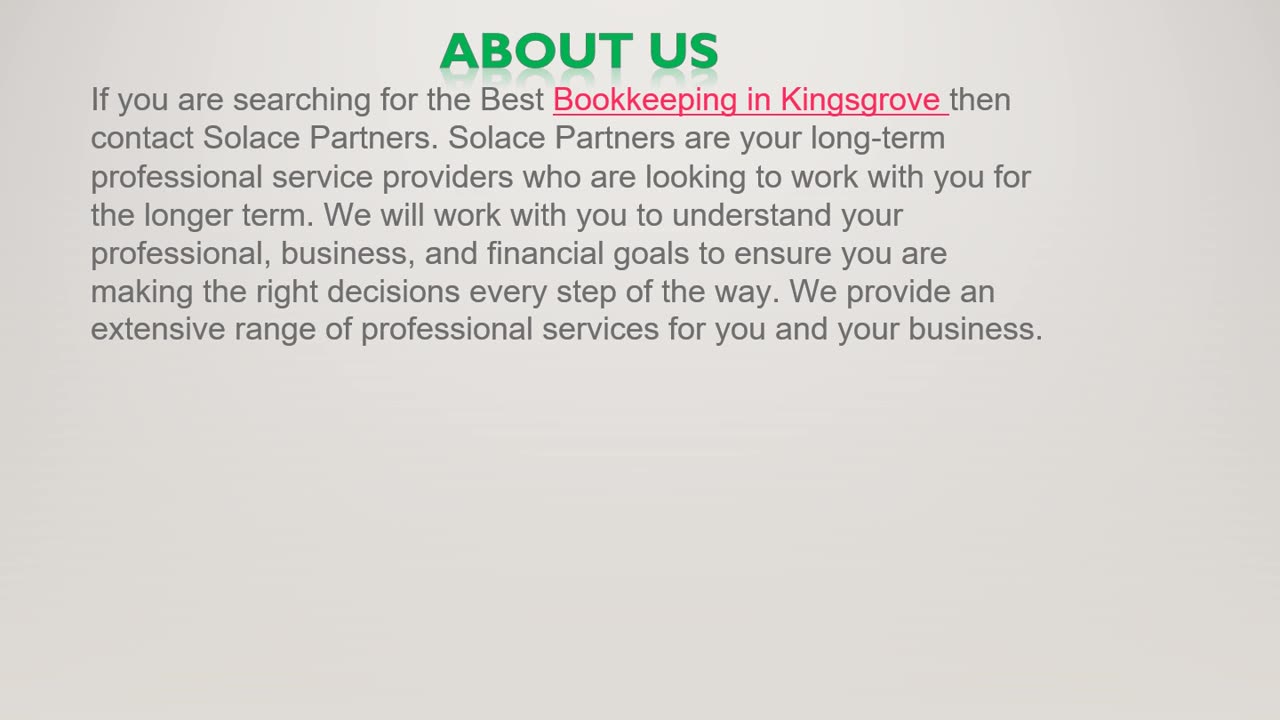 The Best Bookkeeping in Kingsgrove