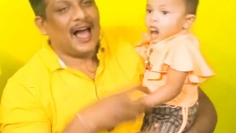 Baby shark with Aaru funny 🤣