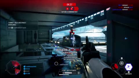 SWBF2 2017: Instant Action Mission (Attack) Separatist Kamino Gameplay