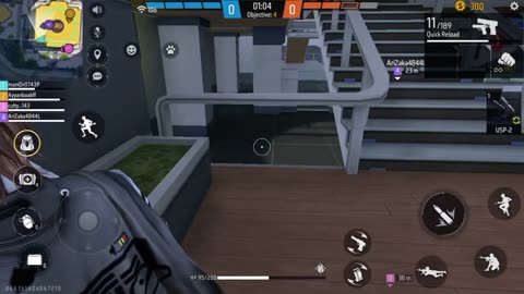Free fire | Game Play | 8 Kills