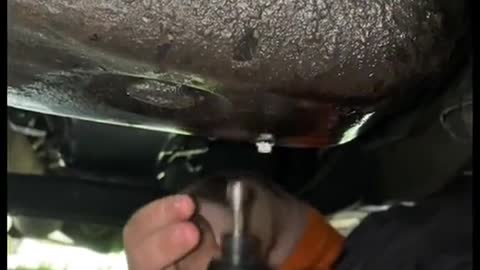 Oil drain # car repair # car